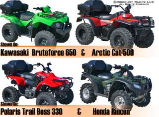 NEW ATV DELUXE REAR RACK CARGO RACK STORAGE BOX SEAT BACKREST (ATV CB 