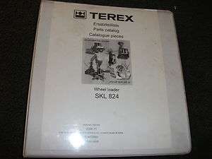 Terex radlader SKL 854 Wheel Loader parts manual  