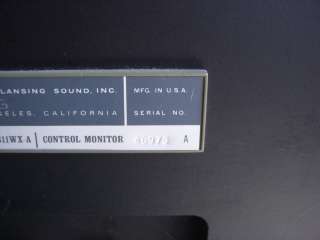 JBL 4311 WX Control Monitor Recording Studio Speakers  