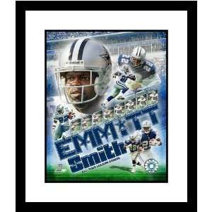  Emmitt Smith Dallas Cowboys   Legends Collage   Framed 