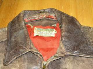 Mens Californian A 2 Type Horsehide Jacket Size 40  