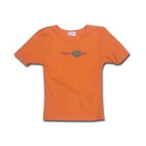  Florida Girl Rib Orange T Shirt