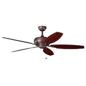  Whitmore Collection 60ö Tannery Bronze Ceiling Fan with 