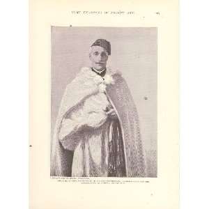  1896 Print Egyptologist Cope Whitehouse 