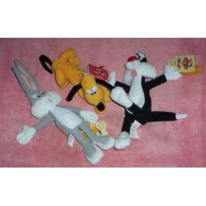  Looney Tunes Sylvester plush bean bag 