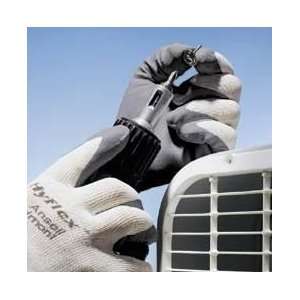   , Ansell 205573 Gray Gloves With White Liner,