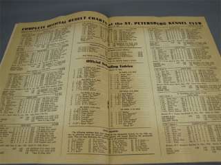 1966 DERBY LANE GREYHOUND RACING Program 41st Season  