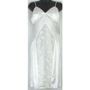  BERGAMO BGMO White Silk Cocktail Dress Size 2 XS BGMO 