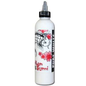    Ichiban Sumi Pure White Tattoo Ink 8oz Bottle 