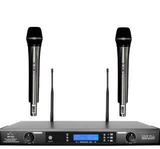   Dual Channel 64 Selectable Frequency Wireless Microphone System  