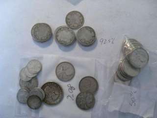   Silver Canadian coins. Canada. 3.25/92.5%,3.45/50%, 2.30/80%.  
