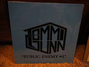 Tommi Gunn Public Enemy #1 Private sleaze LP Record  
