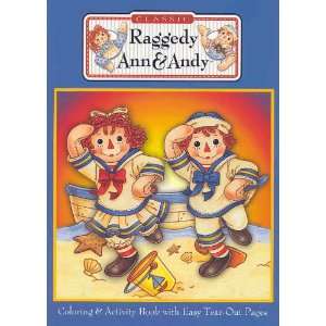  Raggedy Ann & Andy in Sailor Outfits Coloring & Activity 