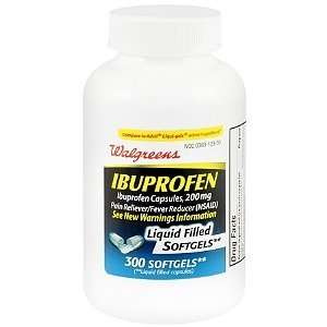   Ibuprofen 200 mg Softgels, 300 ea Health 