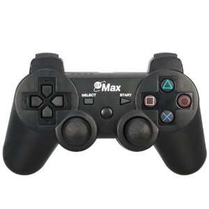   Black Dualshock Sixaxis Wireless Controllers for Sony Playstation PS3