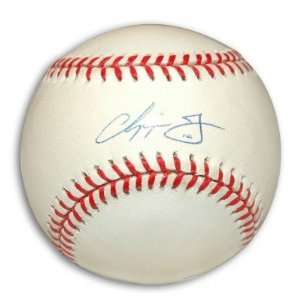  Chipper Jones Autographed/Hand Signed MLB Baseball 