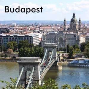   Chain Bridge, Budapest, Hungary, Buda Magnet
