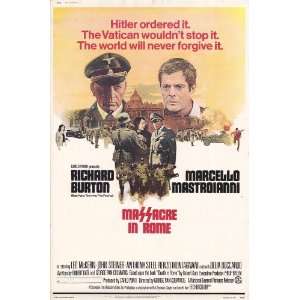  Massacre in Rome (1973) 27 x 40 Movie Poster Style A