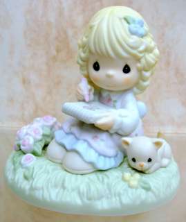 PRECIOUS MOMENTS Best Friend Blocks Baby Dolls Porcelain 524018  