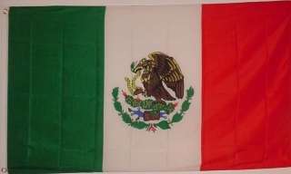 Mexican Mexico Flag 3 x 5 foot feet   Banner Pennant  