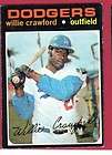 1971 Topps BB #519 Willie Crawford/Dodger​s EX/EX+