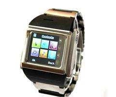   Cell Phone Watch Mobile Quadband W600 1.5 inch Steel House with Camera