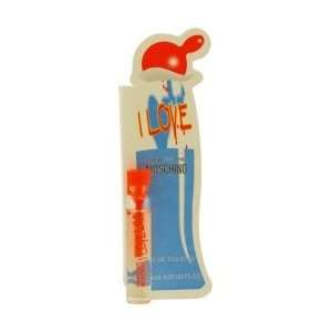  I Love Love By Moschino Edt Vial On Card Mini for Women 