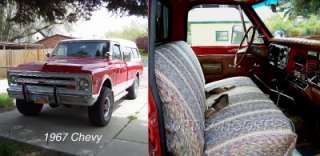 Full Sz Truck Bench Seat Cover Saddle Blanket NAVY BLUE  