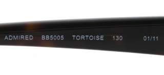 NEW Bebe Eyeglasses BB 5005 TORTOISE 004/TORTOISE ADMIRED AUTH  