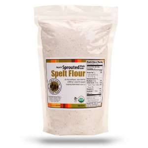 2lb. 100% Whole Grain, Organic, Sprouted Spelt Flour