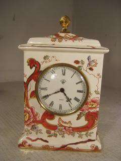 Masons China Mantel Clock  