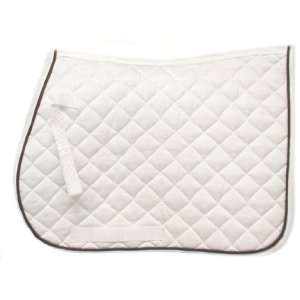  Quilted Square English Saddle Pad