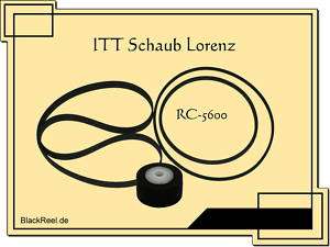 ITT Schaub Lorenz RC 5600 Service Kit Radiorecorder  