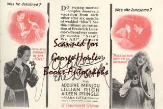 KISS IN THE DARK. Rare Vintage Original ColorPictorial Booklet 