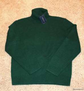 NWT $595 Polo Ralph Lauren Cashmere Turtleneck Sweater XL  
