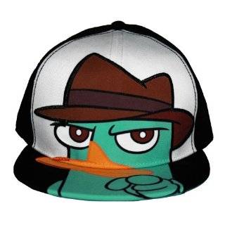 Phineas And Ferb Perry The Platypus Disney Cartoon Youth Fitted Flat 