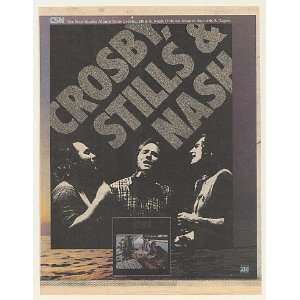   Stills & Nash CSN Atlantic Records Print Ad (47242)