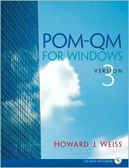   and CD POM, (0132219735), Howard J. Weiss, Textbooks   