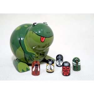  Swamp Frog Russian Nesting Doll 6pc./3 Toys & Games
