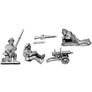  28mm Historical White Russian Maxim Gun Toys & Games