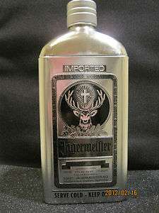 Jagermeister 750 ml Bottle Chiller / Tin / Cover / New Old Stock 