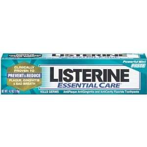  Listerine Essential Care Toothpaste Powerful Mint Paste 4 