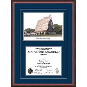 U.s Air Force Academy Diploma Frame