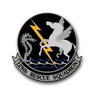  US Air Force 129th Rescue Squadron Decal Sticker 5.5 