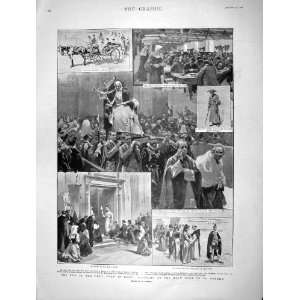  1901 Holy Year Rome Pilgrims St. Peters Pope Friar