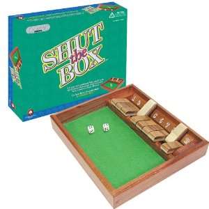  Shut The Box (1 10) Game w/2 Dice Toys & Games