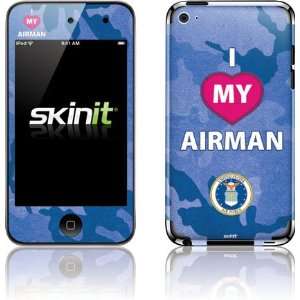  Skinit I Heart My Airman Camo Vinyl Skin for iPod Touch 