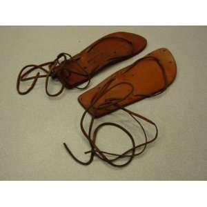  Vintage 1960s Retro West Village Zen Thong Sandals 