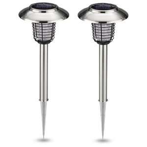  2 Westinghouse® Solar Bug Wackers Stainless Steel Patio 