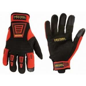  Mechanics Gloves, X large Size, with Spandex panels and 